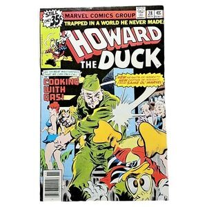 Howard The Duck 28 Marvel Comics Group Comic Book EUC Vintage Game Physical